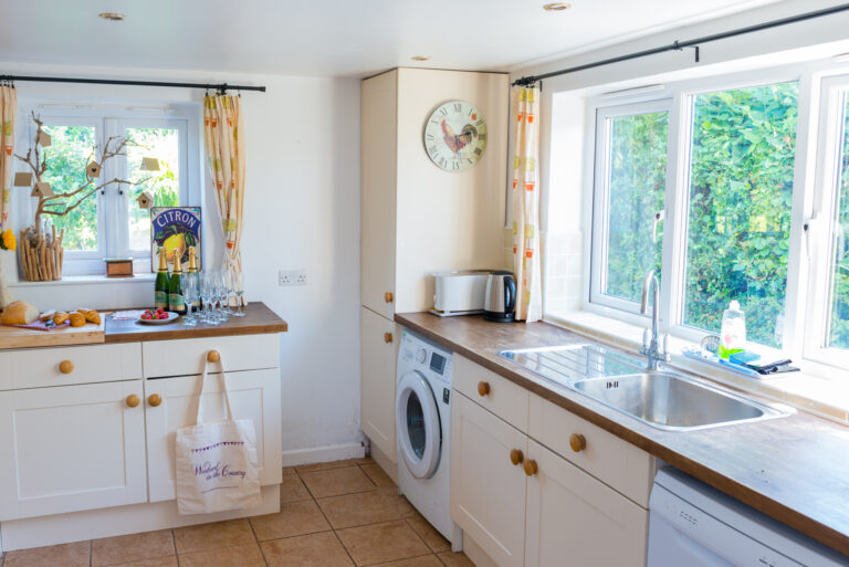 White cottage kitchen
