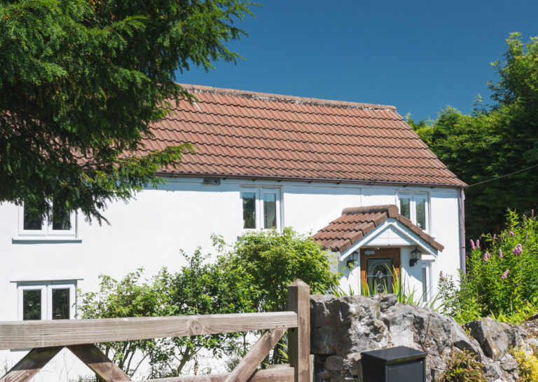 The white cottage.