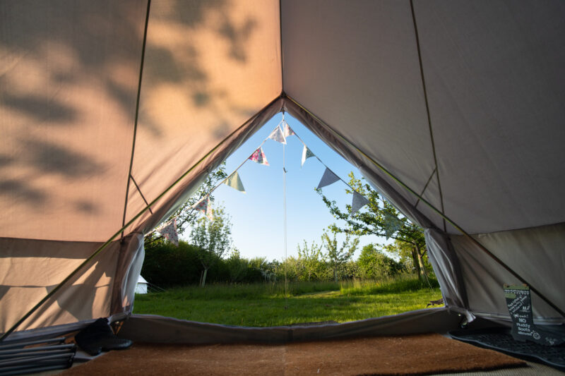 Dabinett bell tent sleeps up to 4