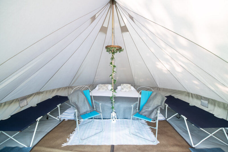 Russet bell tent sleeps up to 4